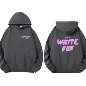 Brand new White Fox hoodie Size S/M